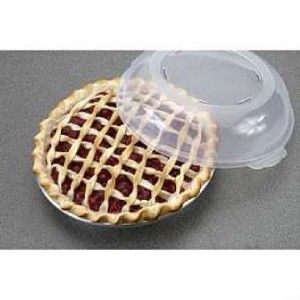 High Domed Pie Pan with Plastic Cover NSF Certified