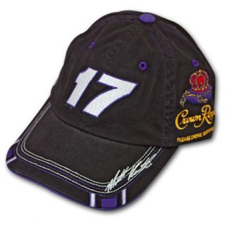 Crown Royal NASCAR Matt Kenseth Black Adjustable Cap