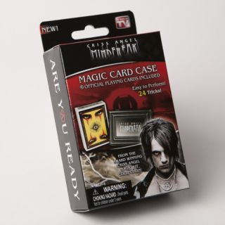 Criss Angel MindFreak Magic Card Case with Official Playing Cards (New