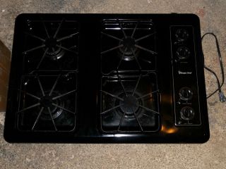 Magic Chef Countertop Gas Range Stove Model 8241RB with New Grates