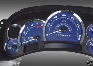  GMC Denali Speedometer Custom Blue Escalade