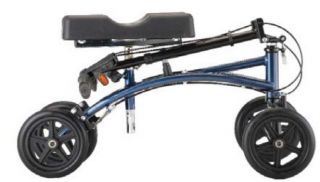  Knee Cruiser Crutch Walker Scooter Leg Caddy w Double Brake