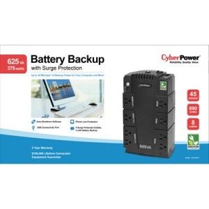 CyberPower CP625HG Battery Back Up with Surge Protection UPS Topology