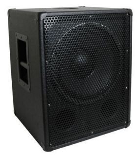  Watt 15 Cast Frame Pro DJ PA Subwoofer with Cabinet and Crossover NEW
