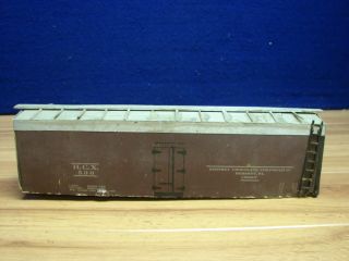O SCALE KIT BUILT HERSEY HCX WOOD BOX CAR 418551