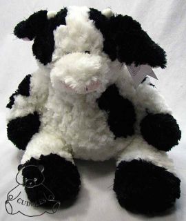 Bellifuls Cow Ganz Plush Toy Stuffed Animal Black White Farm Floppy