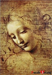 Jigsaw Puzzles 1000 Pieces Female Head Leonardo Da Vinci