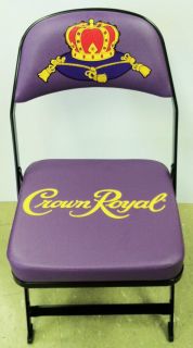  Crown Royal Cushioned Folding Chair NIB