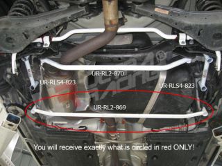 Ultra Racing Steel Rear Lower Arm Strut Bar Suspension Brace VW Golf