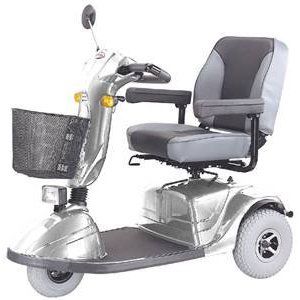 CTM HS 730 3 Wheel Road Class Electric Mobility Scooter Silver