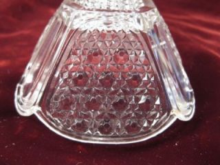Antique Daisy & Button Relish Dish EAPG Early American Pressed Glass