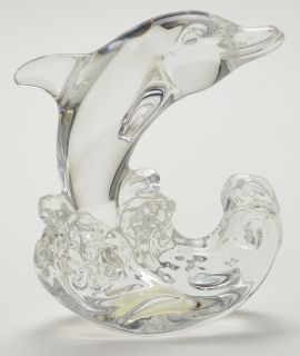  Princess House Crystal Treasures Dolphin 24% Lead Crystal Figurine