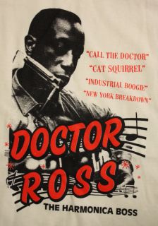 Blues Rockabilly Doctor Ross The Harmonica Boss T Shirt High Quality