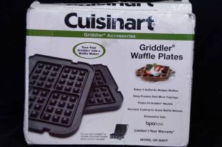  Cuisinart Griddler Waffle Plates GR Wafp