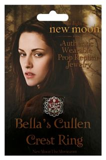 New Moon Bellas Cullen Crest Ring Authentic Prop Replica Jewelery
