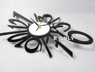 Art Modern Euro Style Figures Design Crystal Wall Clock