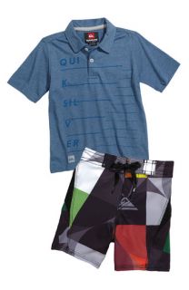 Quiksilver Polo & Board Shorts (Infant)