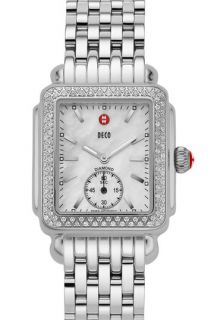 MICHELE Deco 16 Diamond Customizable Watch
