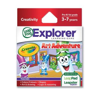LeapFrog Explorer Learning Game Crayola Art Adventure