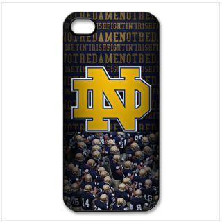 Notre Dame Fighting Irish New iPhone 5 Case Black Plastic Hard Cover