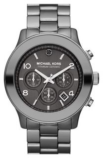 Michael Kors Runway Titanium Ceramic Bracelet Watch