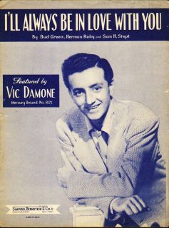 ll Always Be in Love with You 1948 Vic Damone Music