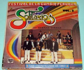 Los Solitarios Festival Cumbia Peruana Vol 3 Peru LP