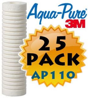 25 Original Cuno Aqua Pure AP110 Water Sediment Filter