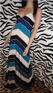 BEBE DALIAH STRIPED MAXI DRESS***SIZE SMALL***$98 NEW WITH TAGS