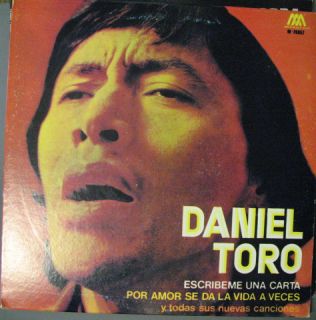 Daniel Toro Escribeme Una Carta Canciones Microfon LP