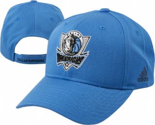 Dallas Mavericks Basic Logo Cotton Secondary Adjustable Strapback Hat