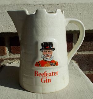 Beefeater Gin Castle Bar Pitchermade in England by Wade Ceramics