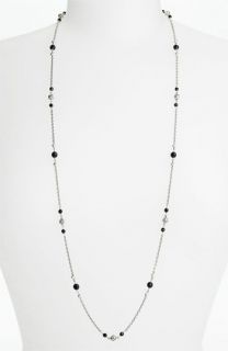 Lois Hill Long Bead Station Necklace