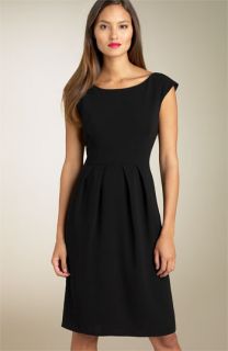 Suzi Chin for Maggy Boutique V Back Crepe Sheath