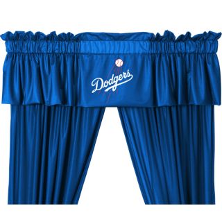 Los Angeles Dodgers 63 or 84 Curtain Valance Set