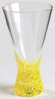 manufacturer dansk pattern vivacious piece yellow cordial glass size 3