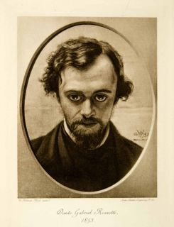  William Holman Hunt Dante Gabriel Rossetti Pre Raphaelite Art