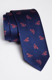 Eton Lobster Print Silk Tie