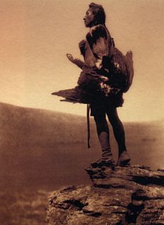 The Eagle Catcher Edward s Curtis Native American Art