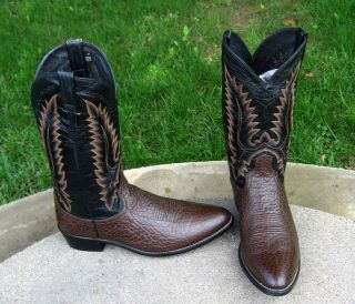 Dan Post Cowboy Western Boots Mens 12D Nice