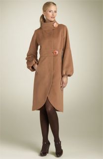 George Simonton Couture Wool & Cashmere Walking Coat