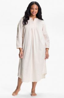 Carole Hochman Designs Cozy Back Satin Nightgown (Plus)