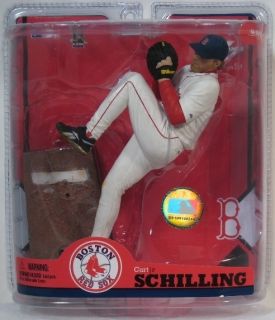 McFarlane MLB 22 Curt Schilling Red Sox Figure New