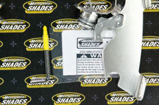 99 09 Yamaha XVS1100 V Star Custom Memphis Shades Trigger Lock Mount