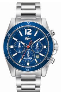 Lacoste Seattle Chronograph Aluminum Bezel Bracelet Watch