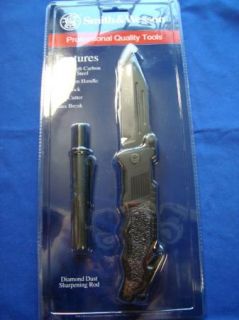 Smith Wesson Swprom 12 4CP Knife Sharpening Rod Rescue Kit NIP