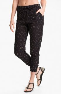 Free People Storm Chaser Embroidered Jogging Pants