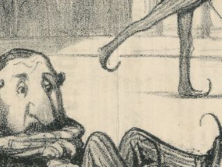 Honore Daumier Lithograph 137 Actualités Original