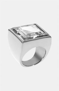 Michael Kors Cocktail Party Square Crystal Ring
