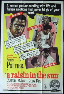 raisin in the sun 1961 directed by daniel petrie starring sidney